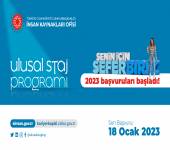 Ulusal Staj Programı Başvuruları Başlamıştır