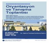 Oryantasyon ve Tanışma Toplantısı