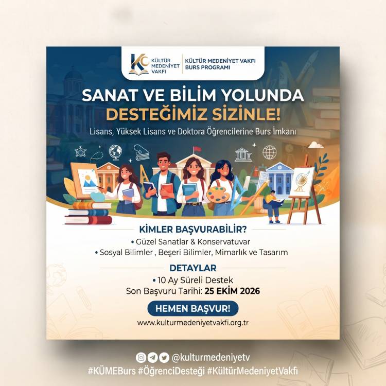 Kültür Medeniyet Vakfı Burs Programı